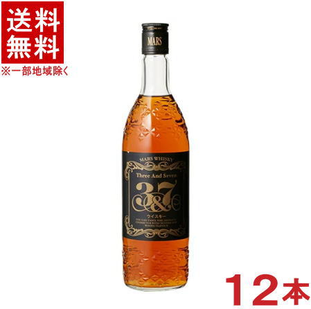 ［ウイスキー］★送料無料★※12本セット　40度　マルスウイスキー　3＆7　720ml　12本　（1ケース12本入り）（国産）（ブレンデッドウイ..