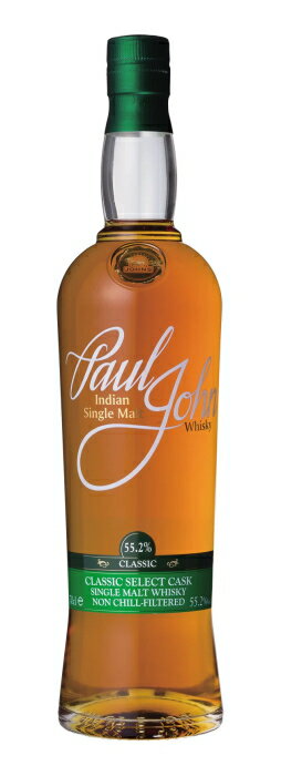 ［ウイスキー］24本まで同梱可★ポール・ジョン　クラシック　700ml　1本　（国分）インド