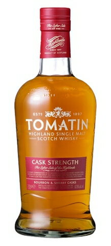 TOMATIN ［ウイスキー］12本まで同梱可★トマーティン　カスク・ストレングス　700ml瓶　1本　（ノンヴィンテージ・シングルモルト・スコッチウイスキ