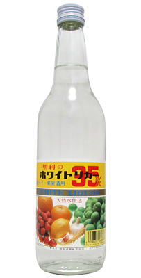 ［焼酎甲類］24本まで同梱可★35度　ホワイトリカー　めいり　600ml瓶　1本　（35％）（ホワイトリカー..