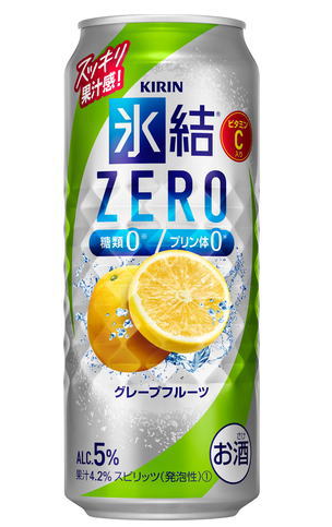 ［缶チューハイ］2ケースまで同梱可★キリン　氷結ゼロ　グレープフルーツ　500缶　1ケース24本入り　（24本セット）（氷結ZERO）（500ml）（KIRIN）