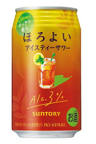 ［缶チューハイ］3ケースまで同梱可★サントリー　ほろよい　アイスティーサワー　350ml　1ケース24本入り　（24本セット）（350缶）SUNTORY