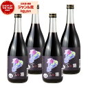 【300円OFFクーポン☆5/30(金)〜】 リキュール 子宝 月山の山ぶどう 8度 720ml×4本 楯の川酒造 楯野川 酒 お酒 ギフト 父の日 誕生日 内...