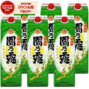 【P3倍~10/31(金)迄】 芋焼酎 園乃露 そののつゆ 1800ml 紙パック ×6本 植園酒造 いも焼酎 焼酎 25度 鹿児島 お酒 お歳暮 クリスマス ハロウィン 誕生日 内祝 お祝い 宅飲み 家飲み
