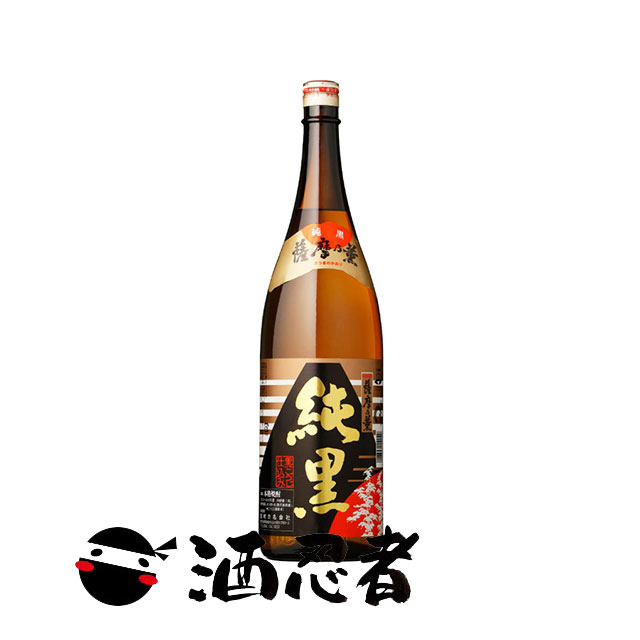 さつまの薫 純黒　芋焼酎　25度　1800ml