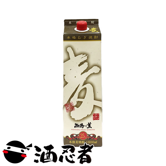商品説明名称・内容量 南国酒造(旧原口酒造) 麦　麦焼酎　25度　1800mlパック 原材料 麦&nbsp; 保存方法 常温&nbsp; 販売者 ライクリカー 和歌山県橋本市隅田町河瀬429 &nbsp;商品説明 南国酒造では、焼酎造りに欠かせない総ての環境が、余すことなく満たされたこの吹上の地で本格焼酎の真髄を追い求めて、土づくりから焼酎づくりまで、蔵元の想い入れが造る風格ある薩摩の美禄を醸しています。 おすすめの麦焼酎。 風味豊かで味わいのある本格麦焼酎です。 ※リニューアルによりデザインが変更となる場合がございます。風味豊かで味わいのある本格麦焼酎です。