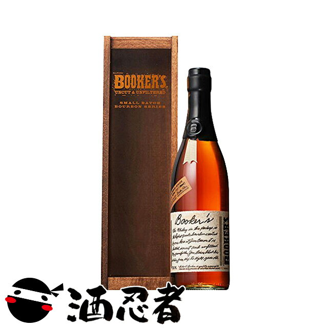 ウイスキー　ブッカーズ　2018　バーボン　63度　750ml　箱付 (正規品)