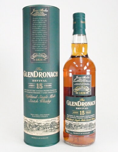 グレンドロナック15年46%700ml【Glendronach 15years】