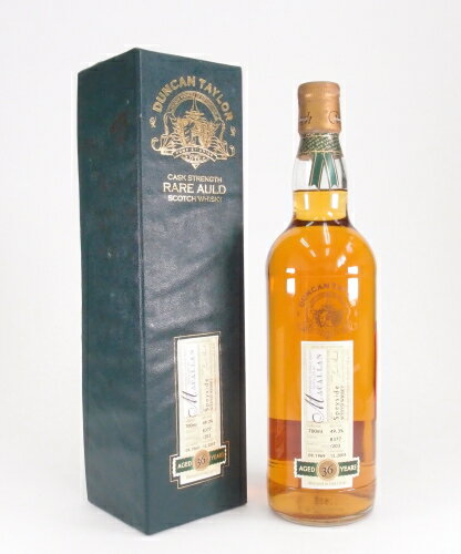 ダンカンテイラー・ピアレス マッカラン カスクストレングス 1969-2005 36年49.3%700ml Duncan Taylor Macallan 1969 36years Cask Strength