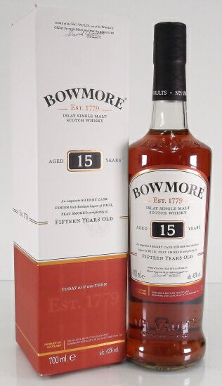 ボウモア 15年 シェリーカスクフィニッシュ【並行】43%700ml