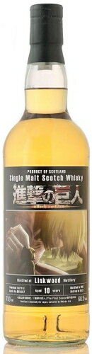リンクウッド【2011】10年 バーボンバレル60.5%700ml【進撃の巨人】