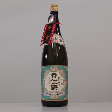 香住鶴　山廃仕込　純米酒　1800ml 【但馬】　【兵庫】　【地酒】