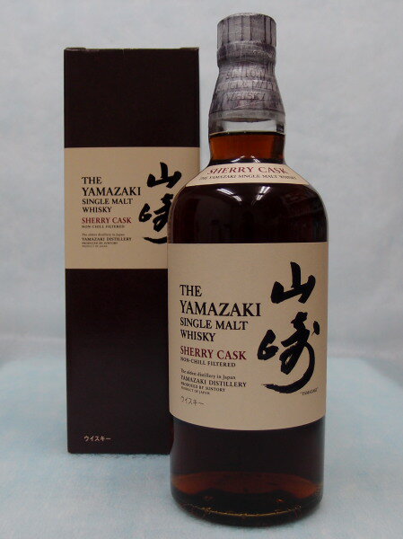 サントリーシングルモルトウイスキー山崎シェリーカスク 【2010】48%700ml　THE YAMAZAKI SINGLE MALT WHISKY【銀行振り込み決済・クレジット決済に対応】【代引き決済不可】