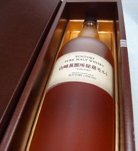 サントリー山崎 サントリー山崎蒸溜所秘蔵モルト43％700ml　SUNTORY PURE MALT WHISKY