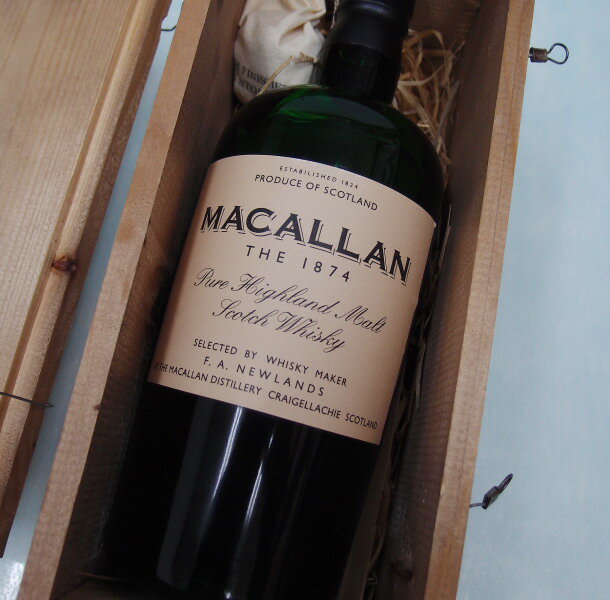マッカラン THE 1874レプリカ45%700ml【木箱入り】オールドボトル