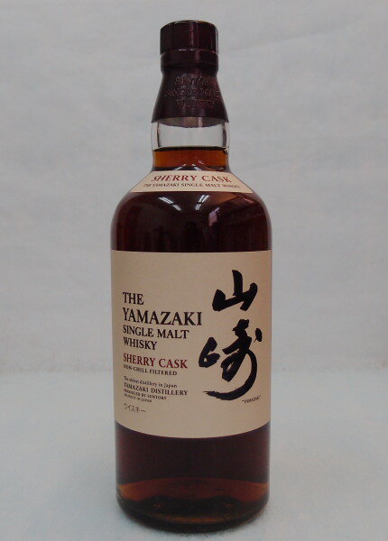 サントリーシングルモルトウイスキー山崎シェリーカスク 【ファースト】【2009】48%700ml　THE YAMAZAKI SINGLE MALT WHISKY【箱無し】【銀行振り込み決済・クレジット決済に対応】【代引き決済不可】