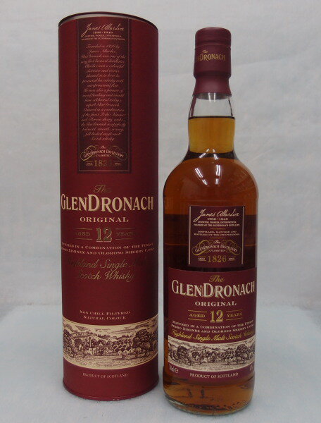 グレンドロナック12年43度700mlGlendronach 12years