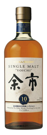 シングルモルト余市10年 45度 700ml【箱無し】 シングルモルト余市10年 45度 700ml【箱無し】