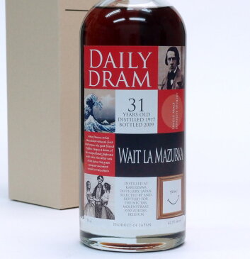 軽井沢【1977-2009】31年62.7%700ml【Daily Dram Wait La Mazurka】Japanese Single Malt Whisky【銀行振り込み決済・クレジット決済に対応】【代引き決済不可】