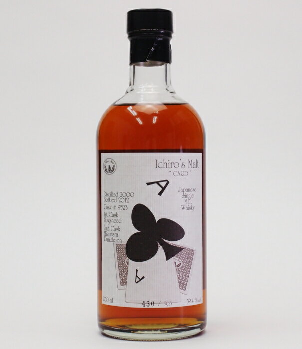 イチローズモルト エース・オブ・クラブス59度700ml Ichiro’s Malt CARD ACE of CLUBS