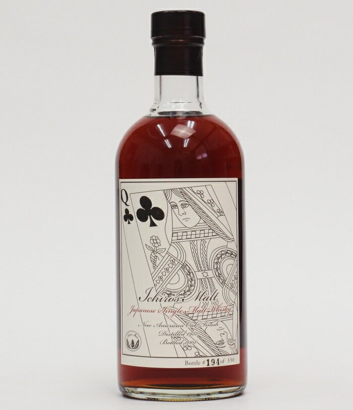 イチローズ・モルト　カード　クイーン・オブ・クラブス【1988-2008】56%700ml　Ichiro’s Malt　CARD Queen of Clubs【クレジット決済・銀行振り込み決済に対応】【代引き決済不可】