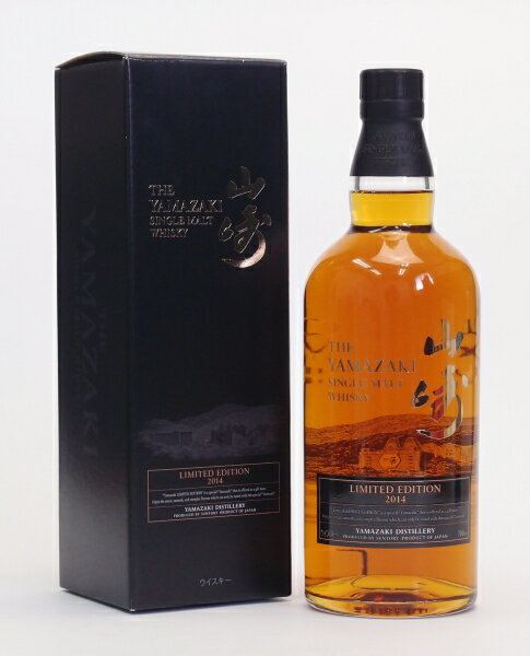 山崎 LIMITED EDITION 【2014】（リミテッド エディション） 43%700ml　THE YAMAZAKI SINGLE MALT WHISKY