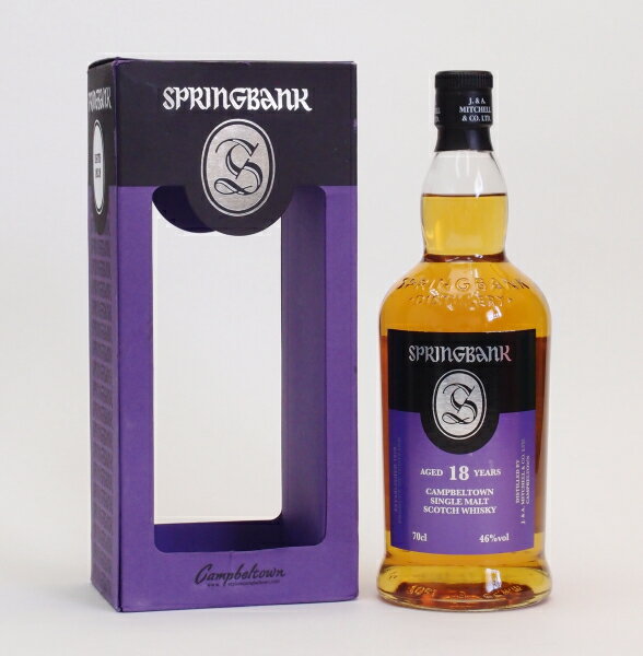 スプリングバンク 18年46 700ml【SPRINGBANK 18years】