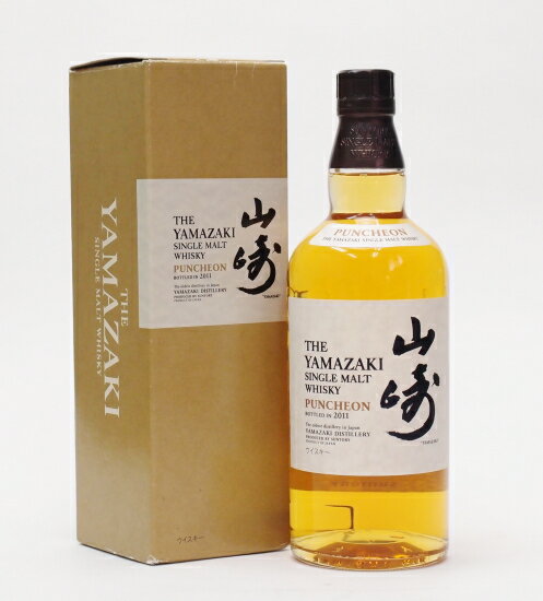 シングルモルト山崎　パンチョン【2011】 48度　700ml 【 THE　YAMAZAKI SINGLE MALT WHISKY】