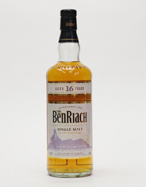 ベンリアック ベンリアック 16年43%700mlBenriach 16yo