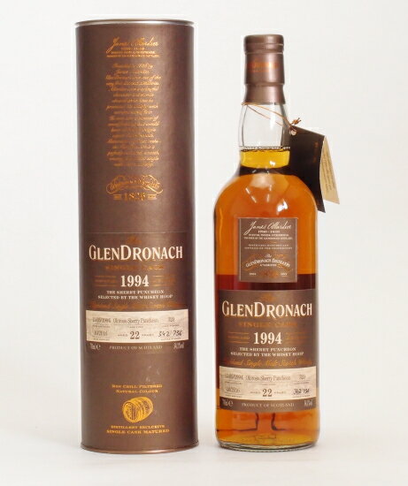 GLENDRONACH グレンドロナック22年【1994-2016】オロロソシェリー54.1%700ml