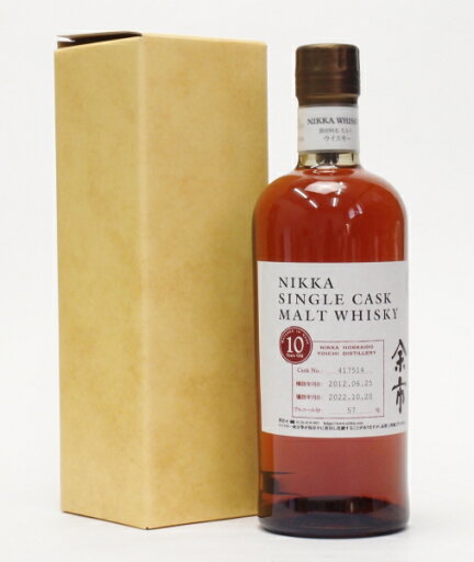 ニッカ シングルカスク 北海道余市モルト10年【2012-2022】【#417514】【Yoichi】57%700ml【銀行振り込み決済・クレジット決済に対応】【代引き決済不可】 ニッカ シングルカスク 北海道余市モルト10年【2012-2022】【#417514】【Yoichi】57%700ml【銀行振り込み決済・クレジット決済に対応】【代引き決済不可】