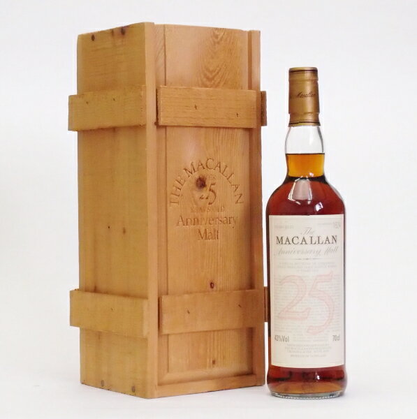 マッカラン 700ml ザ・マッカラン 25年 アニバーサリー43%700ml　The MACALLAN 25Years　Anniversary【クレジット決済・銀