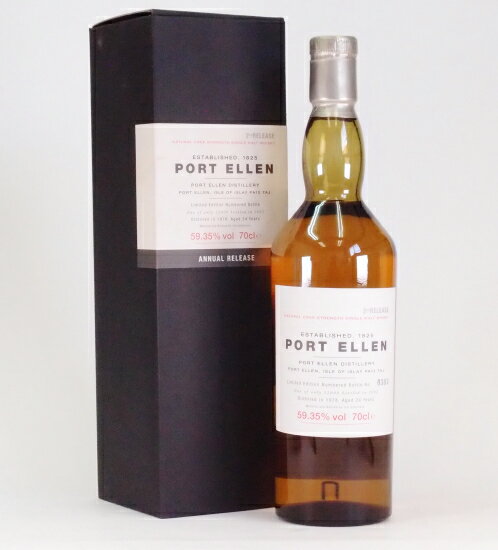 ポート・エレン 【1978-2002】24年59.35％700ml PORT ELLEN 1978 2th Release【銀行振り込み決済・クレジット決済に対応】【代引き決済不可】