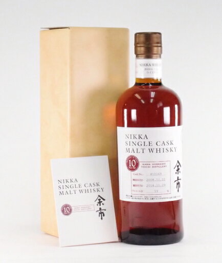 ニッカ シングルカスク 北海道余市モルト10年【2008-2018】【#40169】【Yoichi】59%700ml【銀行振り込み決済・クレジット決済に対応】【代引き決済不可】 ニッカ シングルカスク 北海道余市モルト10年【2008-2018】【#40169】【Yoichi】59%700ml【銀行振り込み決済・クレジット決済に対応】【代引き決済不可】