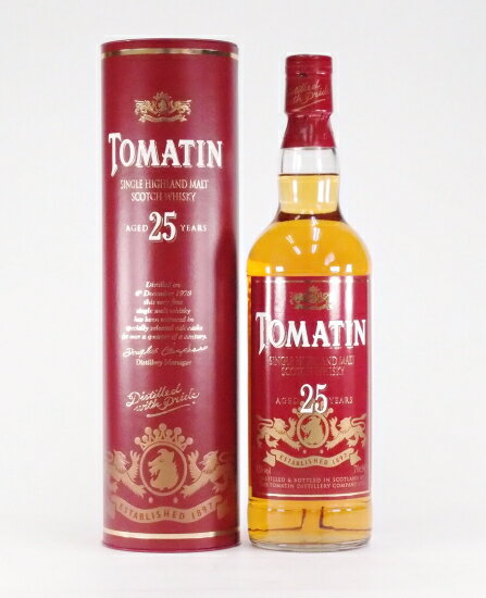 TOMATIN トマーティン 25年43%t00ml