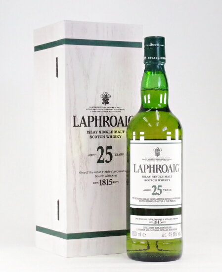 ラフロイグ25年カスクストレングス49.8度700ml