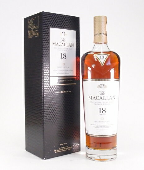 ザ・マッカラン ウイスキー ザ・マッカラン 18年43度700ml【2023リリース】【正規輸入品】　The MACALLAN 18Years