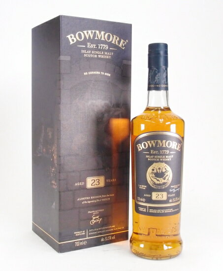 BOWMORE ボウモア 23年 ノー・コーナー・トゥー・ハイド 51.5％ 700ml