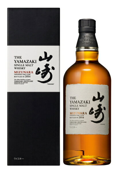 シングルモルト山崎　ミズナラ　48度　700mlTHE YAMAZAKI SINGLE MALT WHISKY