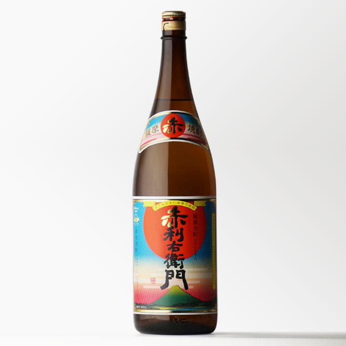 【ギフト対応可】赤利右衛門 芋焼酎 指宿酒造 25度 1800ml 焼酎 芋 お酒 酒 ギフト プレゼント 飲み比べ 内祝い 誕生日 男性 女性 母の日 父の日