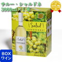 SS中P2倍 サルー! シャルドネ 3000ml バッグインボックス 3L 白ワイン お酒 ギフト プレゼント 飲み比べ 内祝い 誕生日 男性 女性 お中元 父...