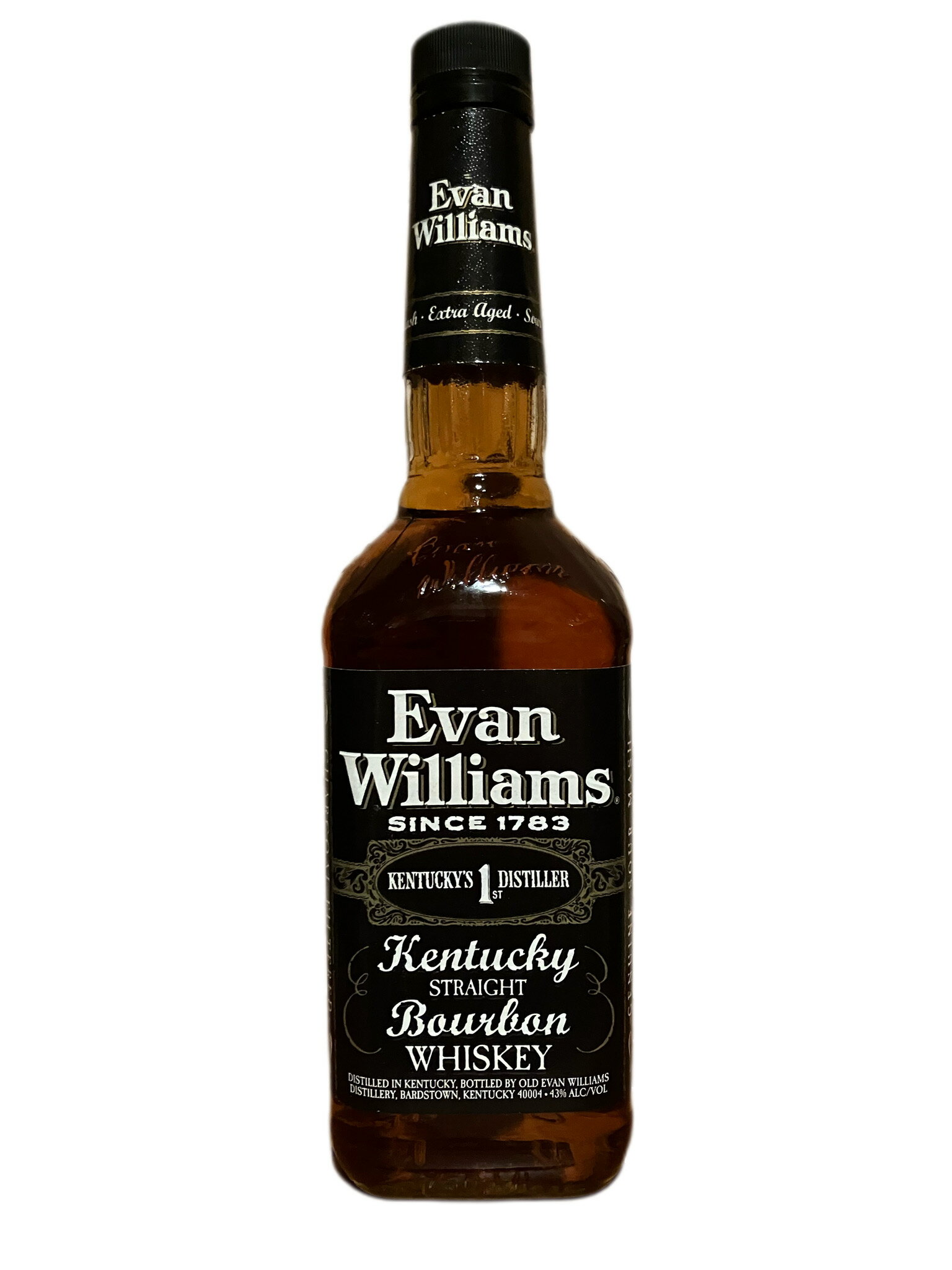エヴァン ウィリアムス ブラックラベル 750ml ケンタッキーストレートバーボン ウイスキー ハイボール グレーン モルト 43度 Evan Williams