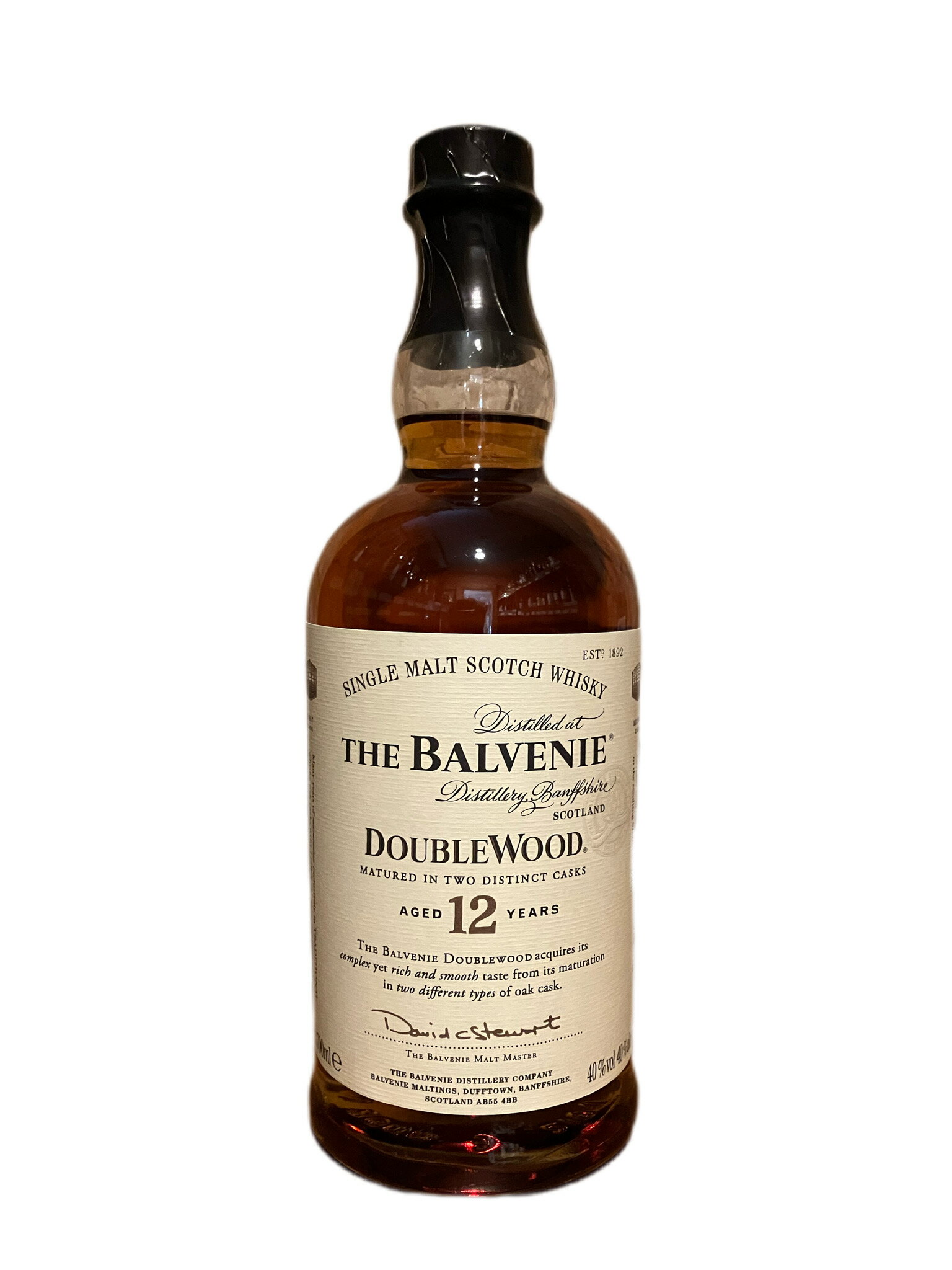 ザ バルヴェニー ダブルウッド 12年 700ml 40% スコットランド モルト ウイスキー 洋酒 プレゼント 贈り物 誕生日 お歳暮 お中元