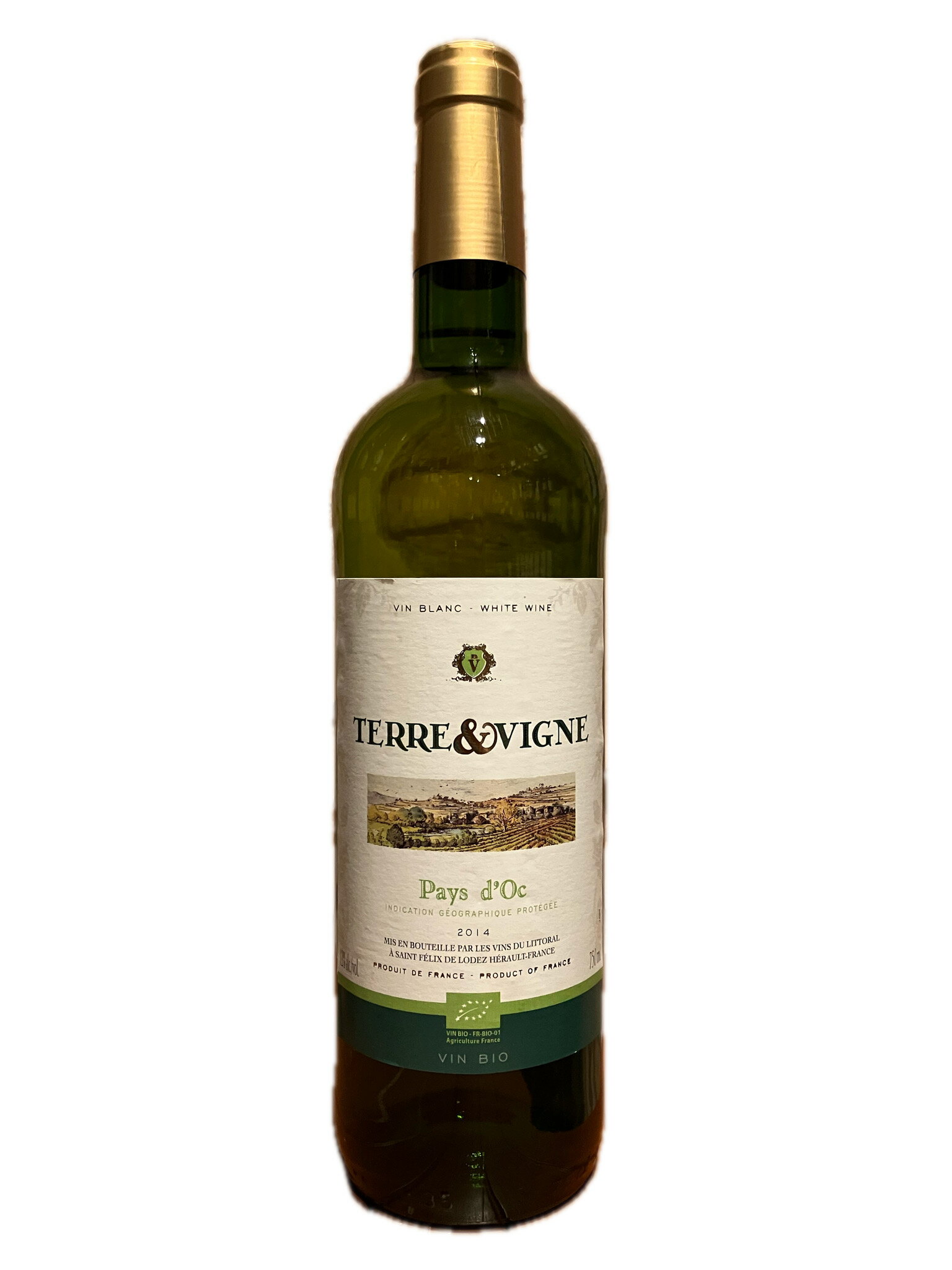テール エ ヴィーニュ ブラン 2014 750ml フランスワイン 白ワイン 辛口ワイン 12％