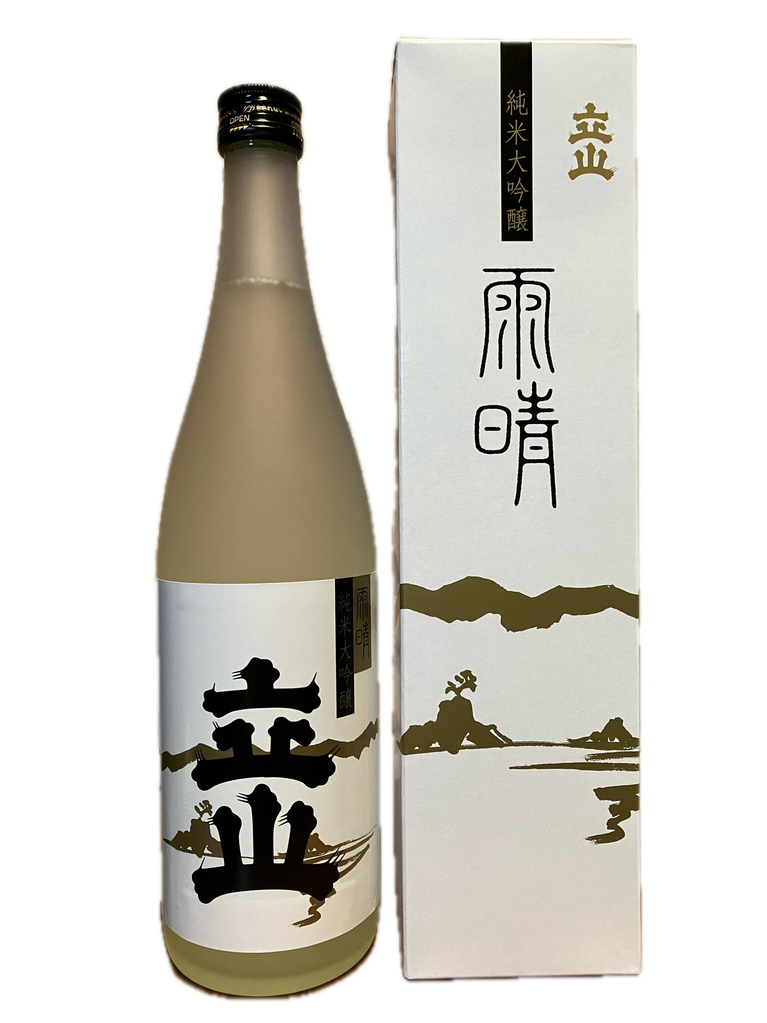 立山 純米大吟醸 雨晴 720ml 清酒 日本酒 酒 SAKE