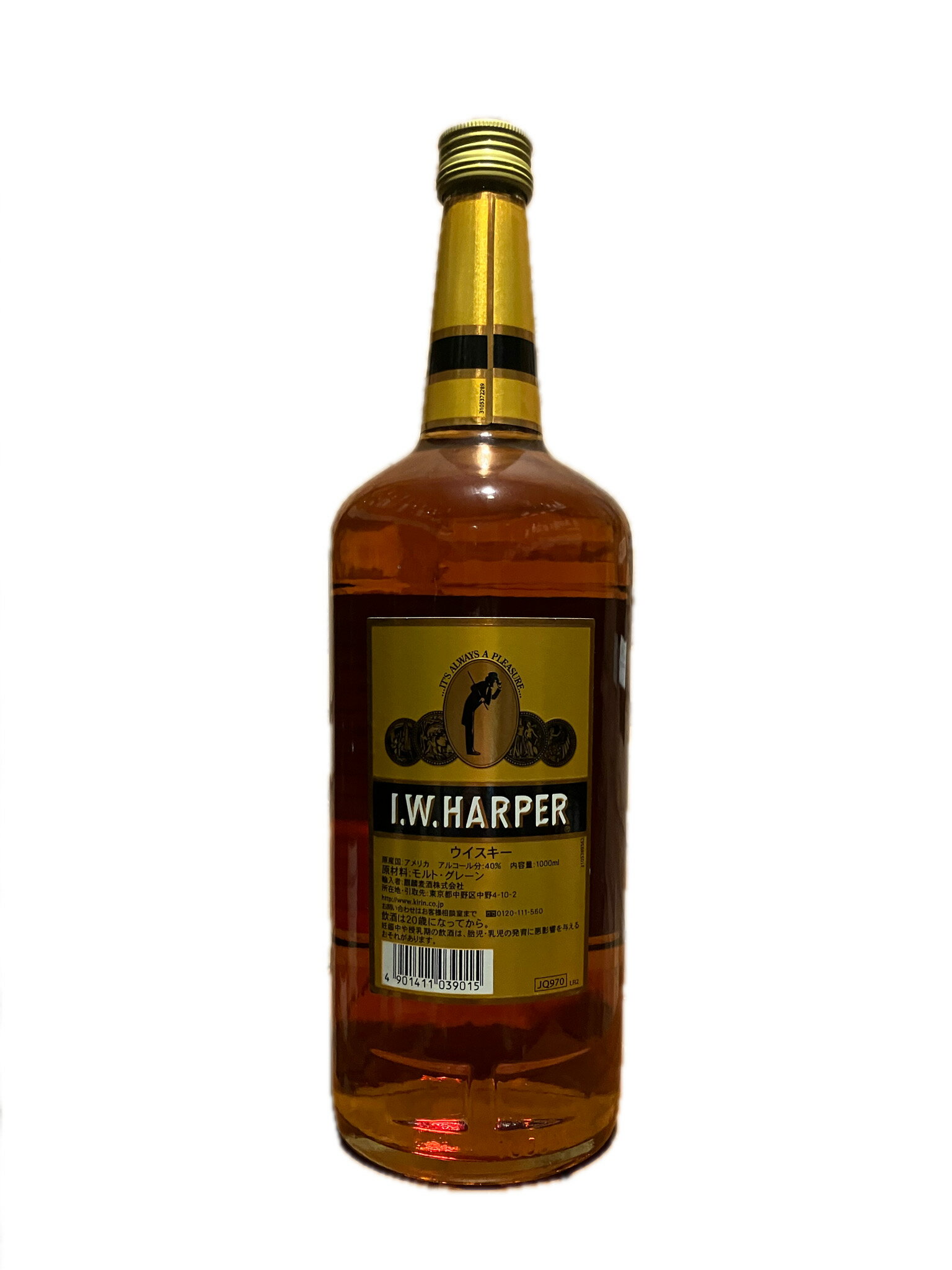 IWハーパー ゴールドメダル 1000ml バーボンウイスキー アメリカ モルト グレーン 40％