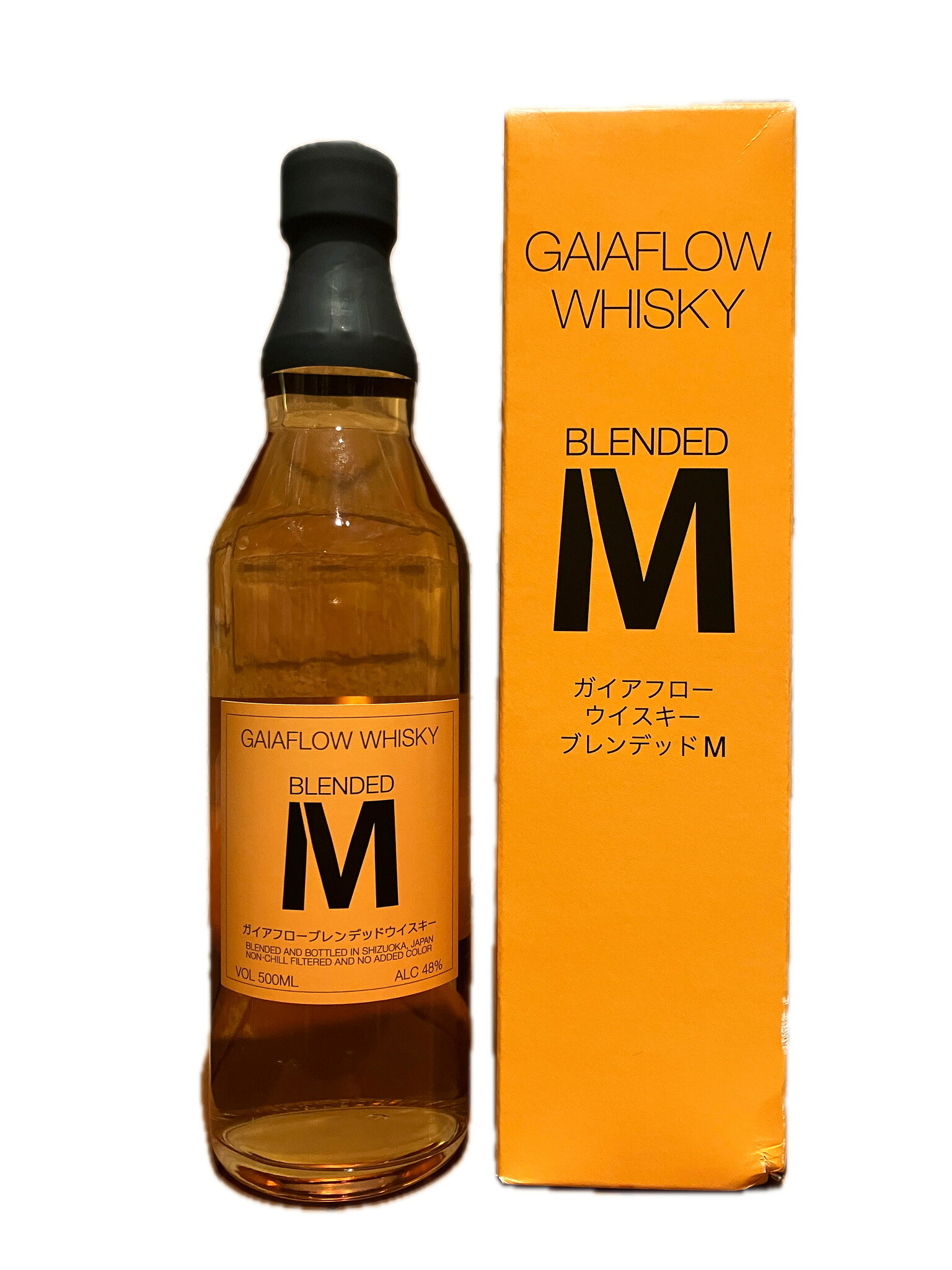 ガイアフロー ブレンデッドM 500ml 48％ 静岡蒸留所 モルトウイスキー ハイボール ジャパニーズウイスキー