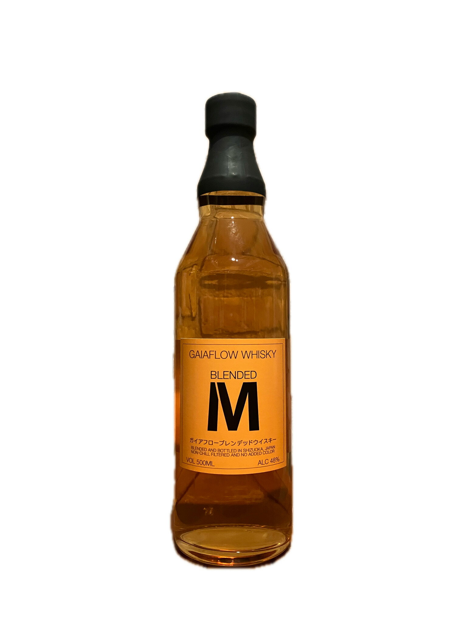 ガイアフロー ブレンデッドM 500ml 48％ 静岡蒸留所 モルトウイスキー ハイボール ジャパニーズウイスキー