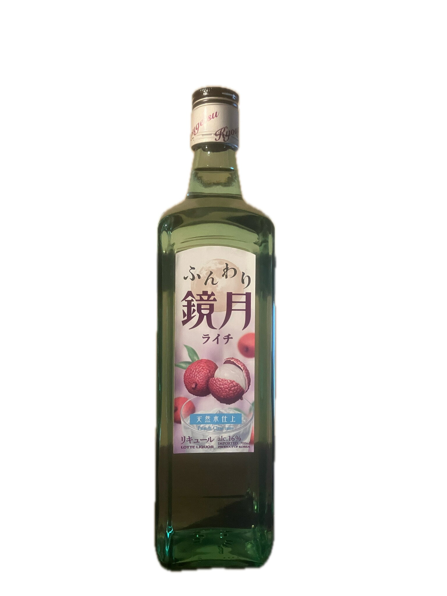 【長期保存品】ふんわり鏡月　ライチ　700ml　16度　リキュール