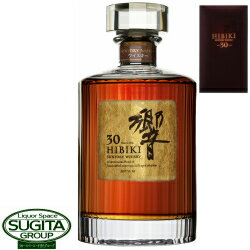 【銀行振込のみ】【正規】 サントリー ウイスキー 響 30年 700ml 43 （化粧箱入り） 希少 国産ウイスキー ひびき